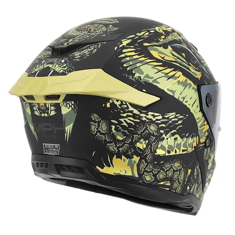 Casque intégral avec options avancées | Blade Cobra Homologué ECE 22.06