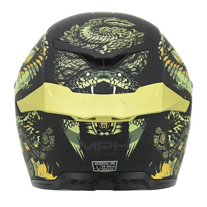 Casque intégral avec options avancées | Blade Cobra Homologué ECE 22.06