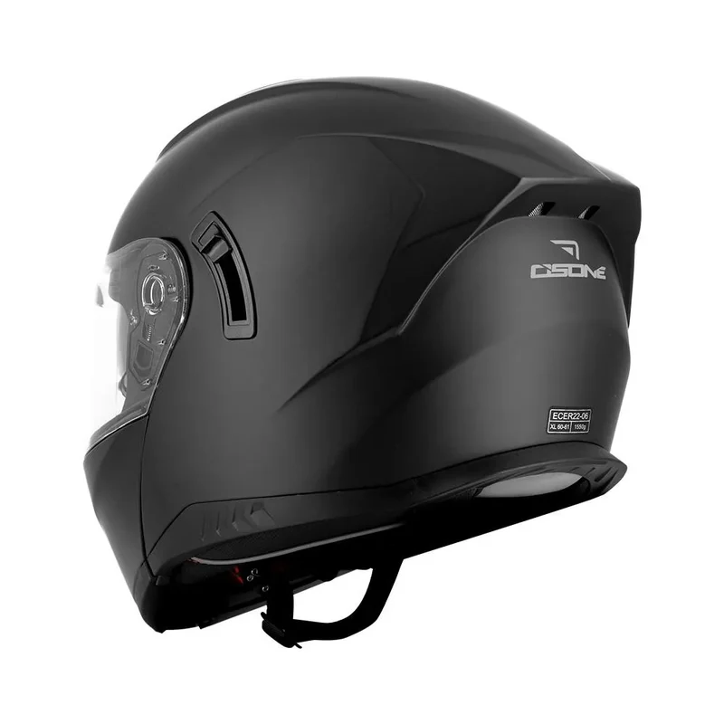 Casque Modulable Noir Mat Homologué 22.06 | BlackEvo
