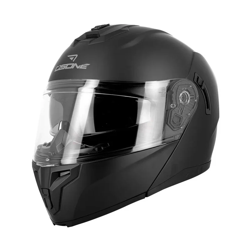 Casque Modulable Noir Mat Homologué 22.06 | BlackEvo