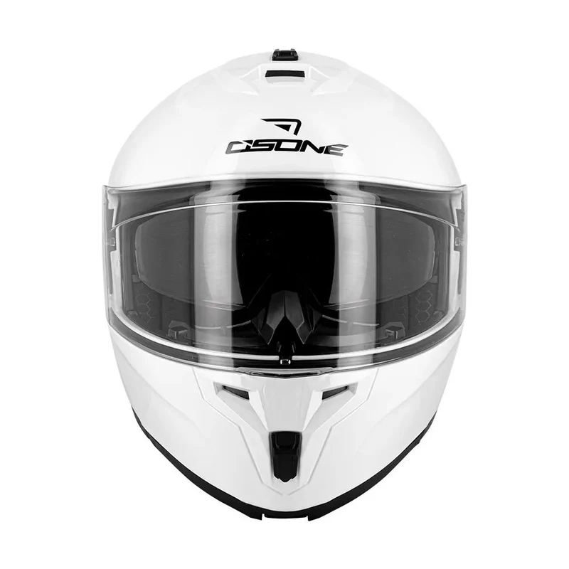 Casque Modulable Blanc avec Écran Solaire | Homologué ECE22.06