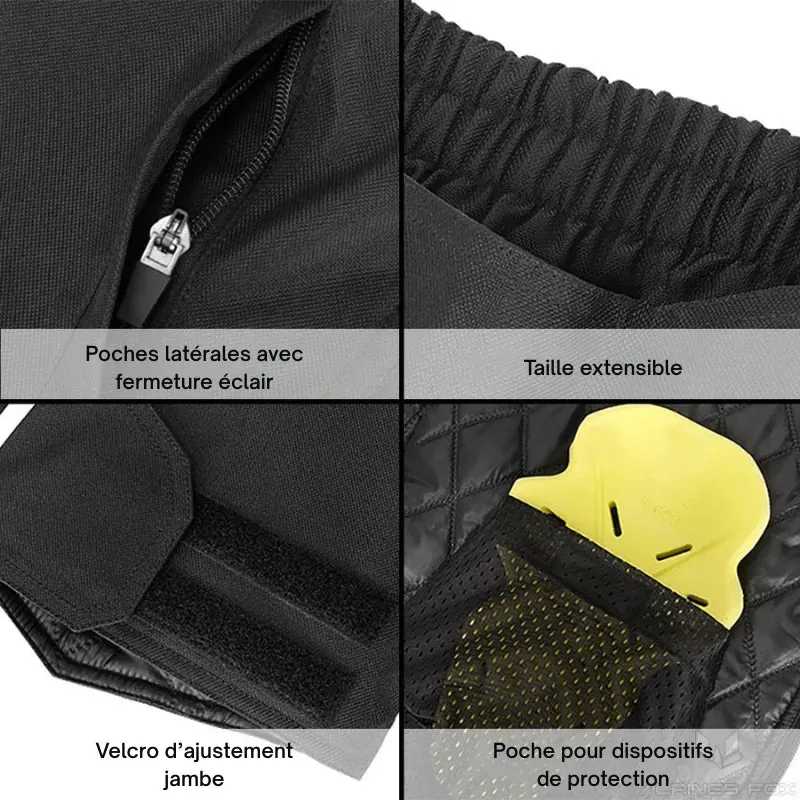 Surpantalon Moto avec Protection CE Niveau 2 | EIZOX™