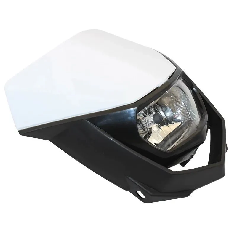 Plaque phare YZ - Noir et blanc
