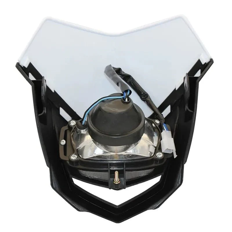 Plaque phare YZ - Noir et blanc