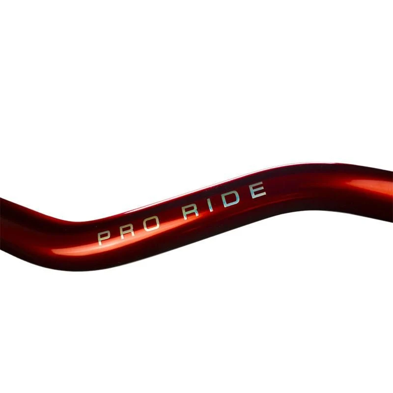 Guidon aluminium oversize 28,6 mm rouge – KRM Pro Ride avec mousse