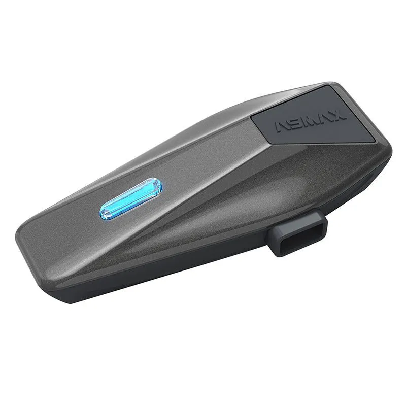 Intercom Moto ASMAX S2 – Bluetooth 5.4 - 8 Pilotes -15km- IP67