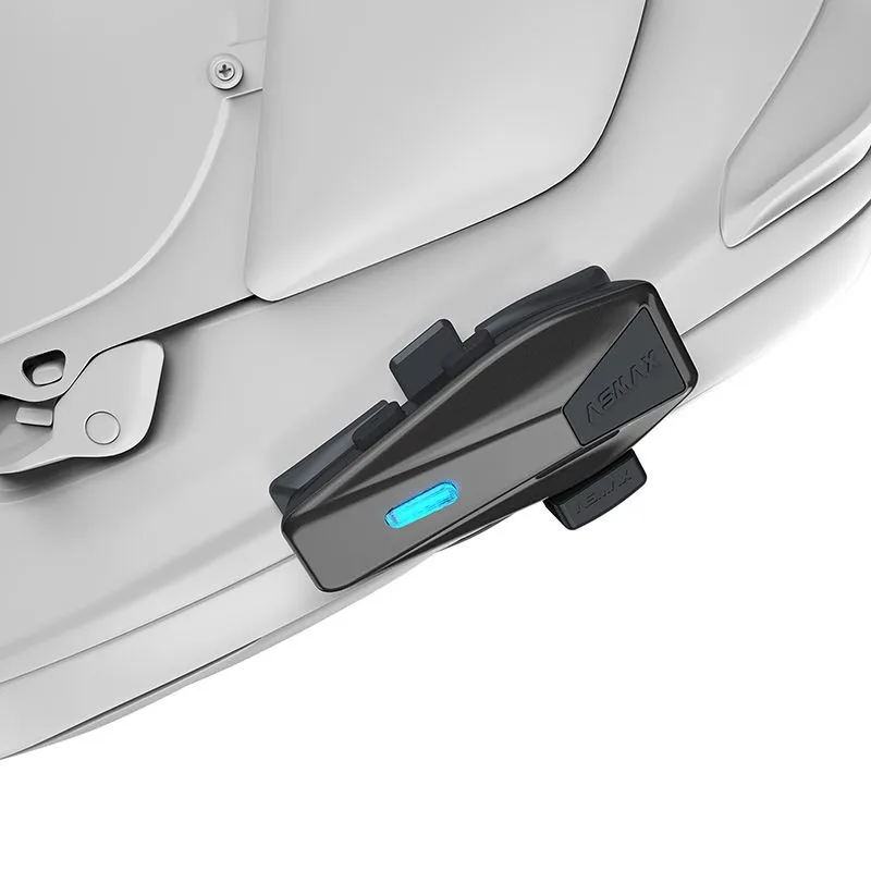 Intercom Moto ASMAX S2 – Bluetooth 5.4 - 8 Pilotes -15km- IP67