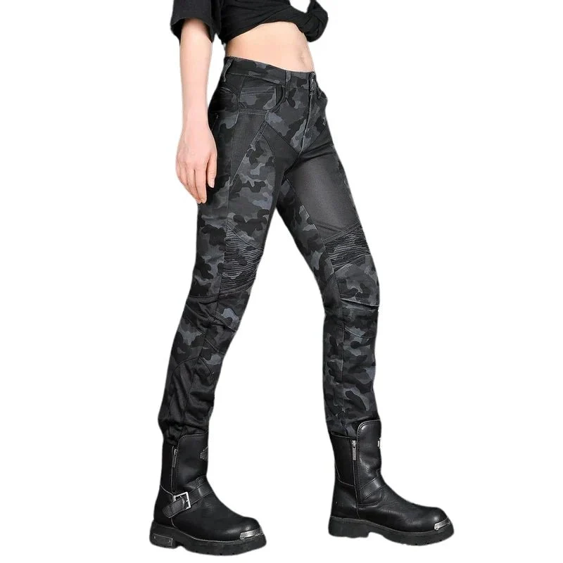 Pantalon Moto Femme Été Ventilé – LOONGBIKE™ ShadowRider