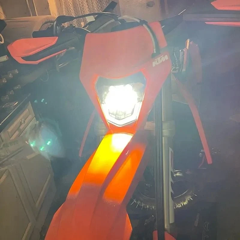 Plaque Phare LED KTM EXC XC SX MX - 3400 Lumens Motocross Enduro