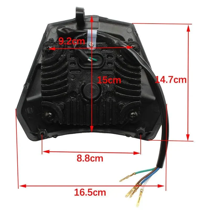 Plaque Phare LED KTM EXC XC SX MX - 3400 Lumens Motocross Enduro