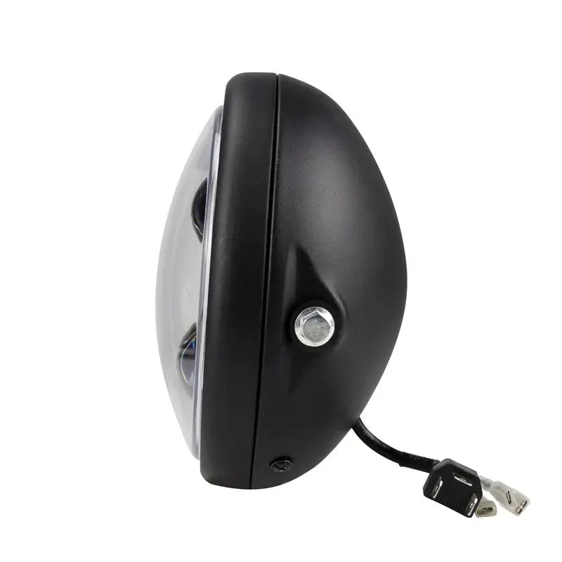 Phare rond moto LED avec clignotant 7.5 "