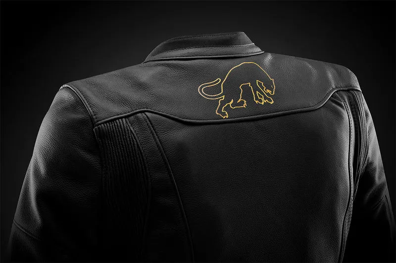 Blouson Moto Sport Femme Furygan ROMY — CE AAA Lady Racing Noir-Or