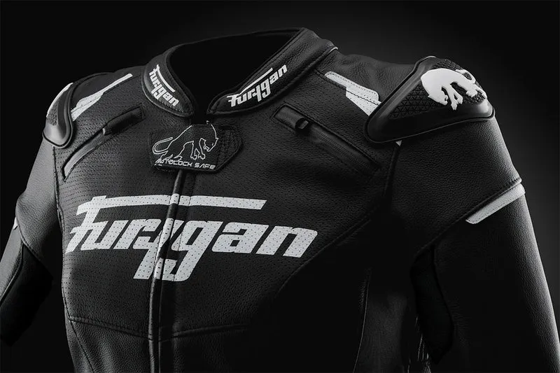 Blouson Moto Sport Femme Furygan RAPTOR LADY — CE AAA Noir-Blanc