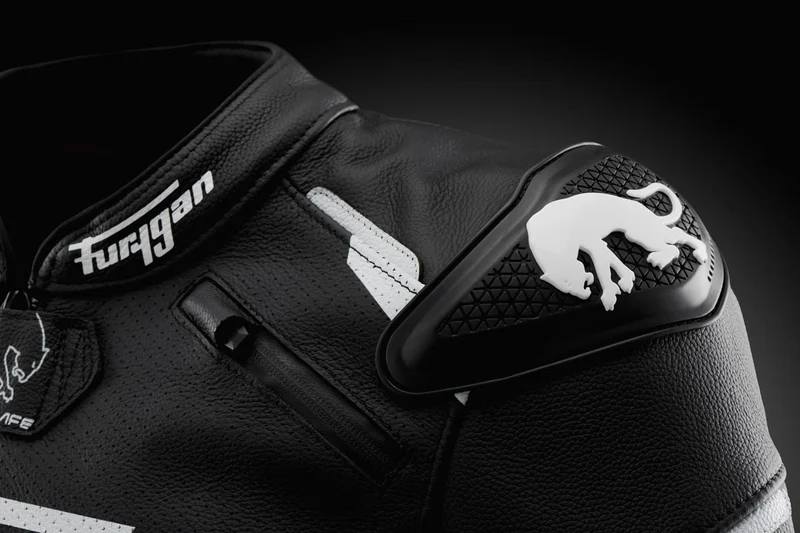 Blouson Moto Sport Femme Furygan RAPTOR LADY — CE AAA Noir-Blanc