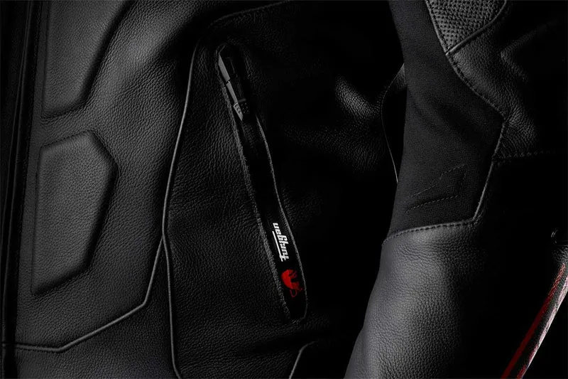 Blouson Moto Sport Furygan RAPTOR EVO 3 — CE AAA Référence Sport Noir-Rouge