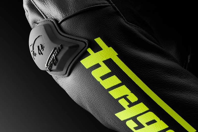 Blouson Moto Sport Furygan RAPTOR EVO 3 — CE AAA Référence Sport Noir-Jaune stab