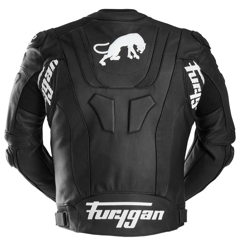 Blouson Moto Sport Furygan RAPTOR EVO 3 — CE AAA Référence Sport Noir-Blanc