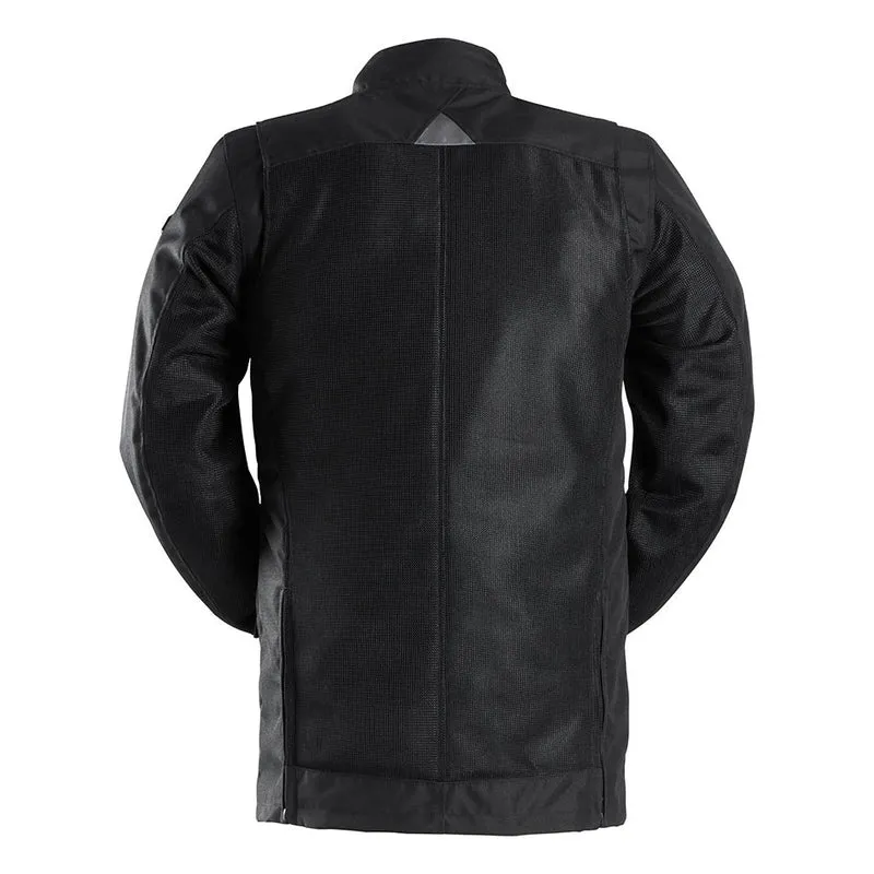 Blouson Moto Homme Furygan OSKAR VENTED Noir — CE A | Été
