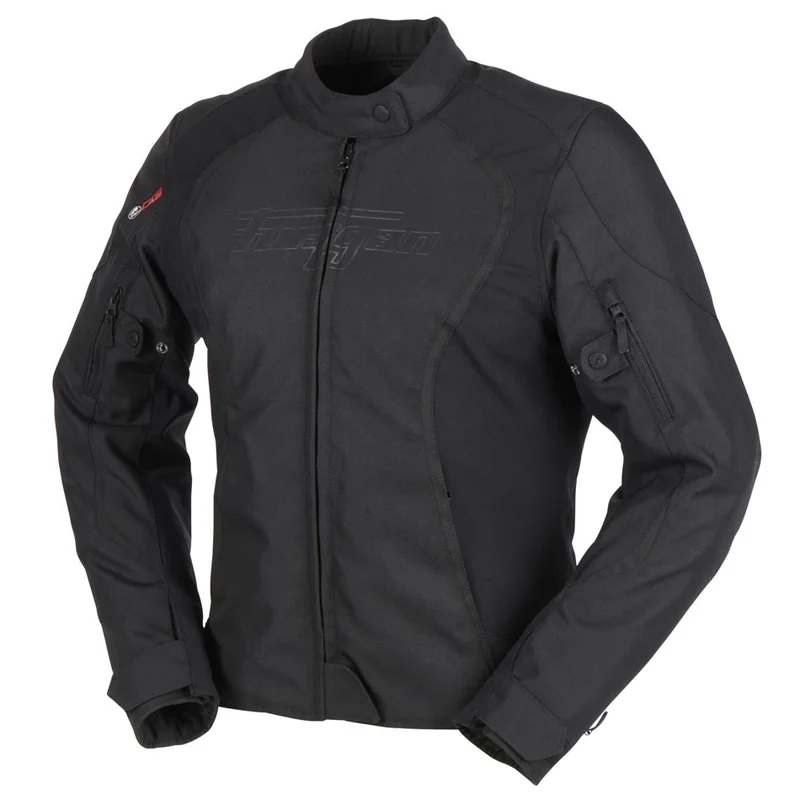 Blouson Moto Femme Furygan ODESSA Noir-Noir — CE AA