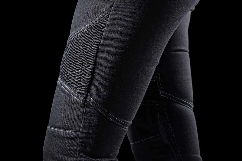 Pantalon Moto Femme Furygan PURDEY EVO SLIM Noir — CE A | Été