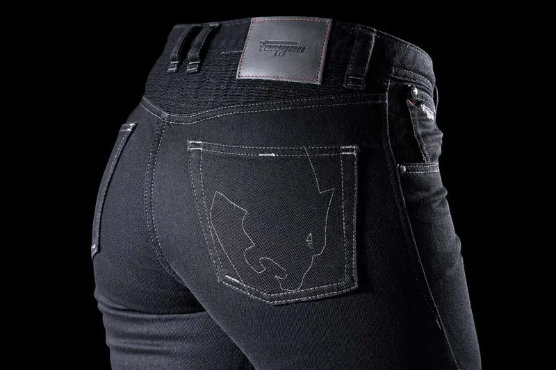 Pantalon Moto Femme Furygan PURDEY EVO SLIM Noir — CE A | Été