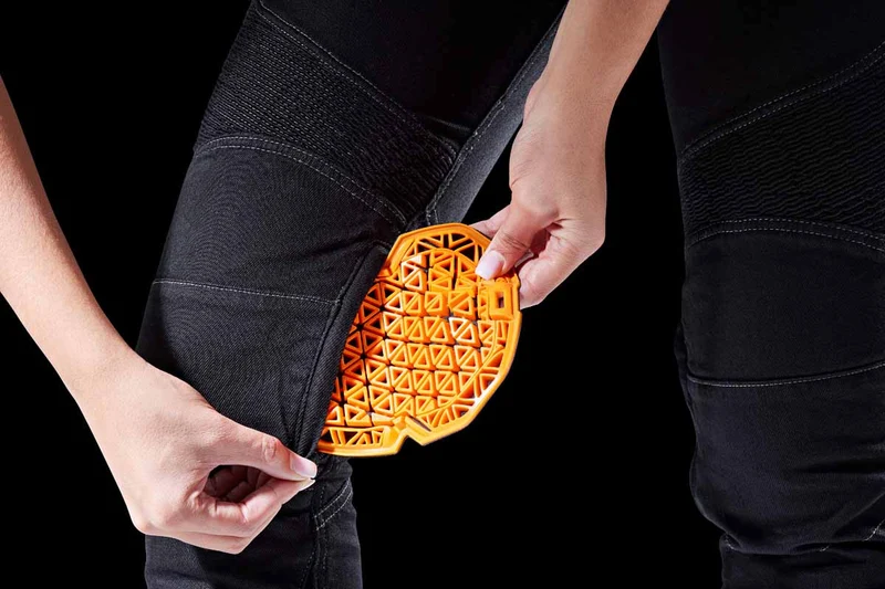 Pantalon Moto Femme Furygan PURDEY EVO SLIM Noir — CE A | Été