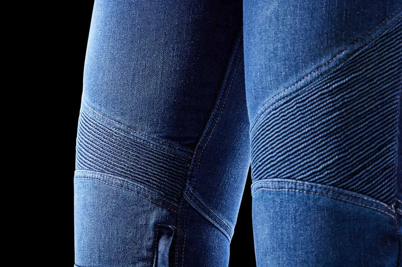 Pantalon Moto Femme Furygan PURDEY EVO SLIM Blue — CE A | Été