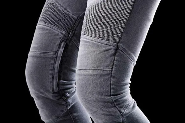 Pantalon Moto Femme Furygan PURDEY EVO SLIM Gris — CE A | Été