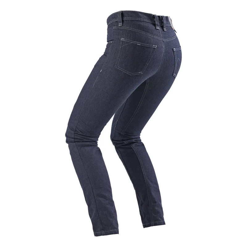 Pantalon Moto Femme Furygan NIKITA X KEVLAR® MOM FIT Dark-Blue — CE AA | Été