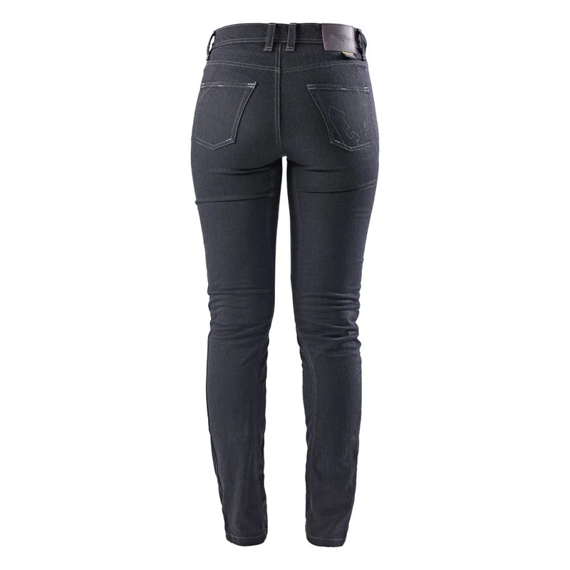 Pantalon Moto Femme Furygan NIKITA X KEVLAR® MOM FIT Carbone — CE AA | Été