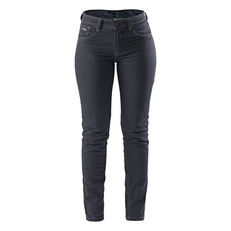 Pantalon Moto Femme Furygan NIKITA X KEVLAR® MOM FIT Carbone — CE AA | Été