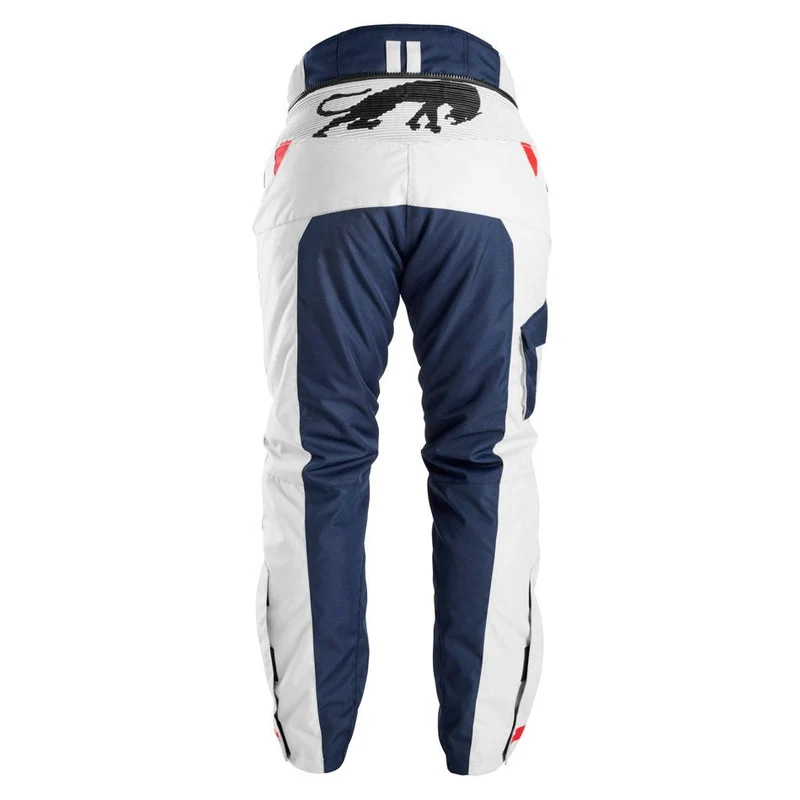 Pantalon Moto Homme Furygan KILLINGTON Bleu-Pearl-Rouge — CE AA