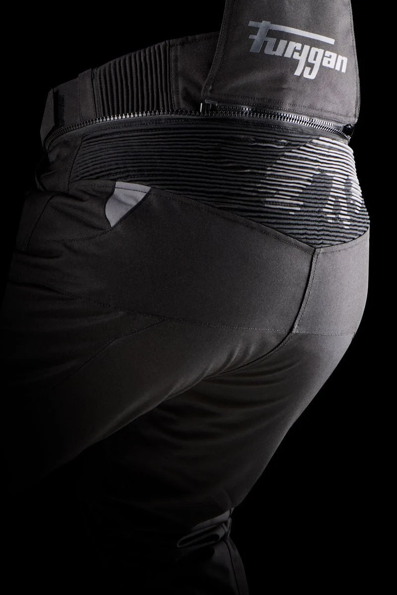 Pantalon Moto Femme Furygan KILLINGTON LADY Noir-Gris — CE AA