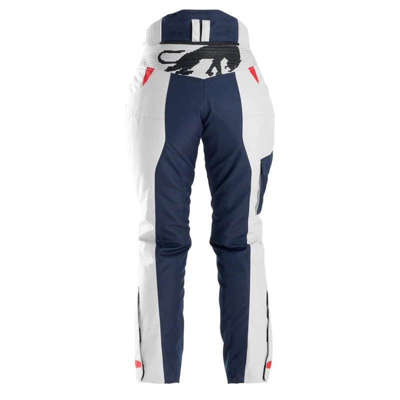 Pantalon Moto Femme Furygan KILLINGTON LADY Bleu-Pearl-Rouge — CE AA