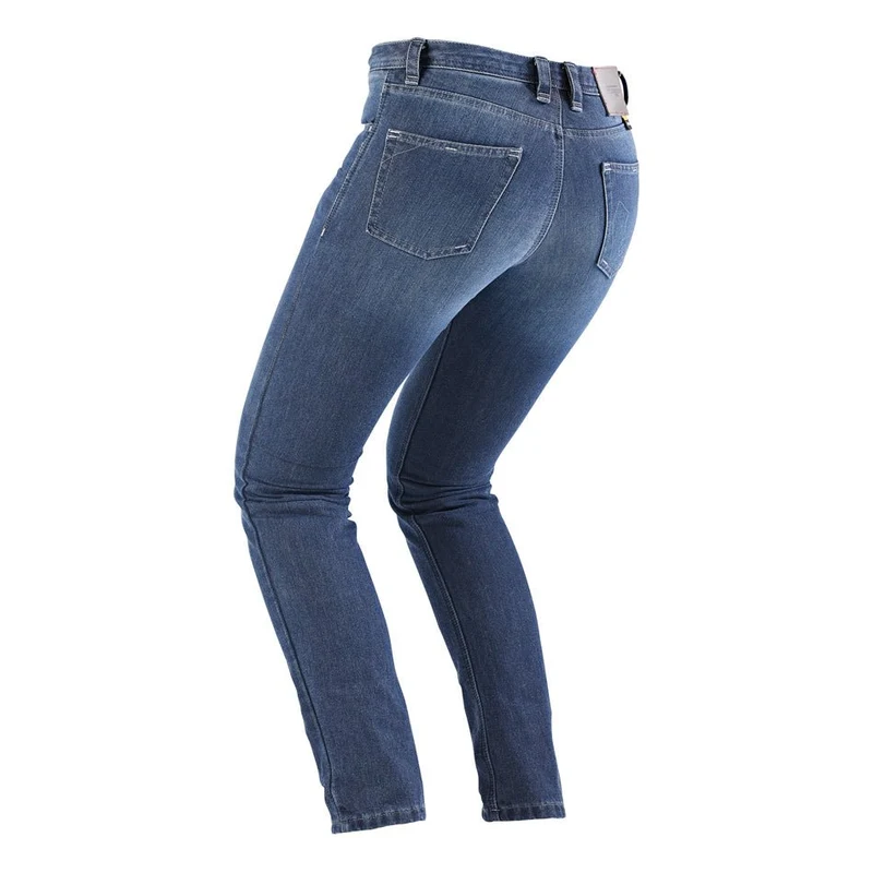 Pantalon Moto Femme Furygan KATE X KEVLAR® STRAIGHT Blue — CE AAA | Été