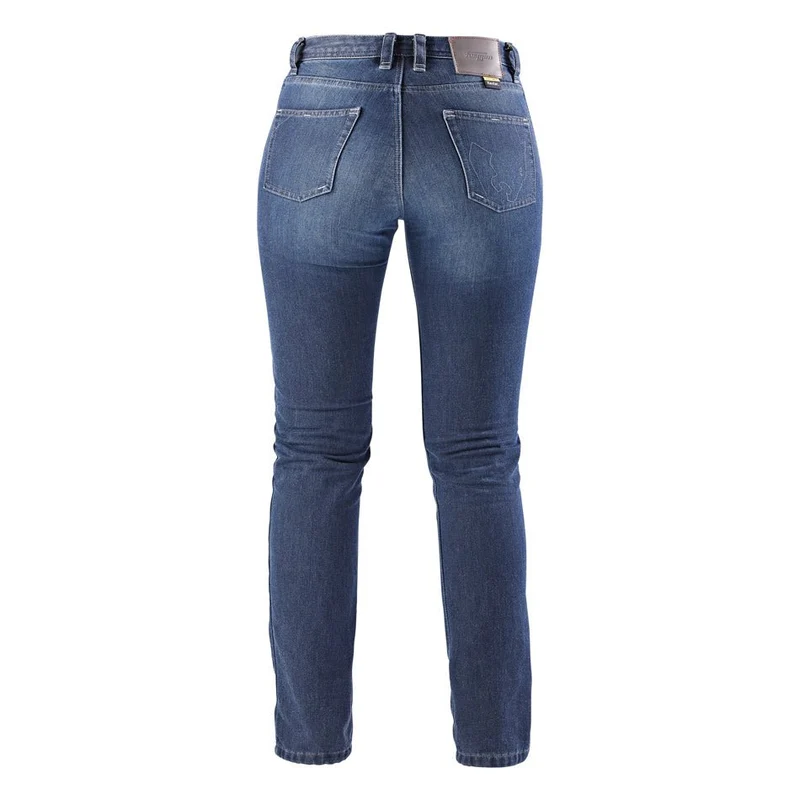 Pantalon Moto Femme Furygan KATE X KEVLAR® STRAIGHT Blue — CE AAA | Été