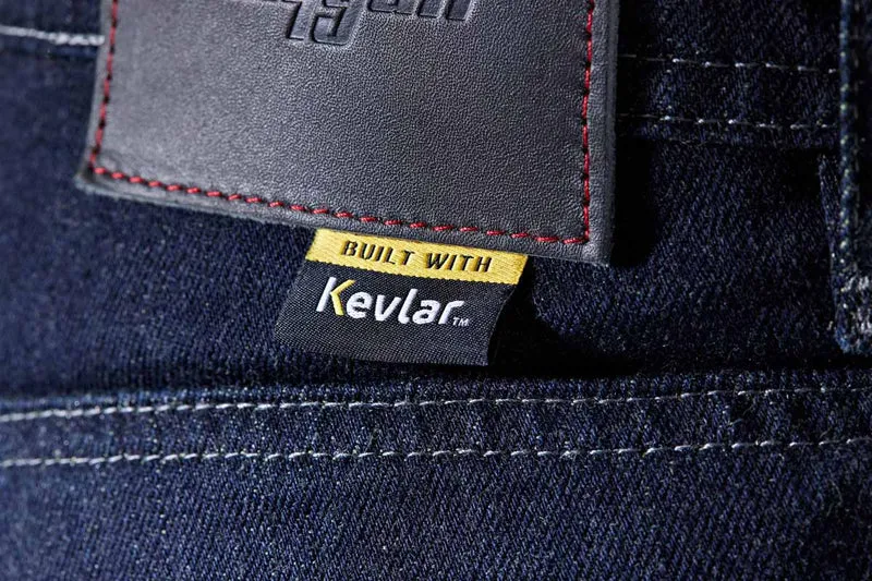 Pantalon Moto Homme Furygan KALVIN X KEVLAR® SLIM Dark-Blue — CE AA | Été