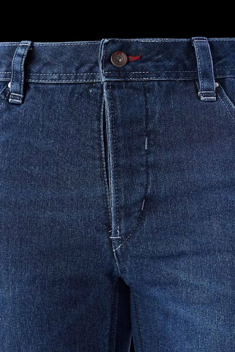 Pantalon Moto Homme Furygan K12 X KEVLAR® STRAIGHT Blue — CE AAA | Été
