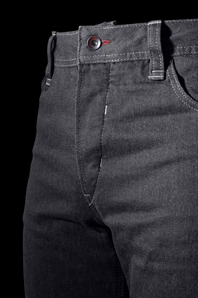 Pantalon Moto Homme Furygan K12 X KEVLAR® STRAIGHT Carbone — CE AAA | Été