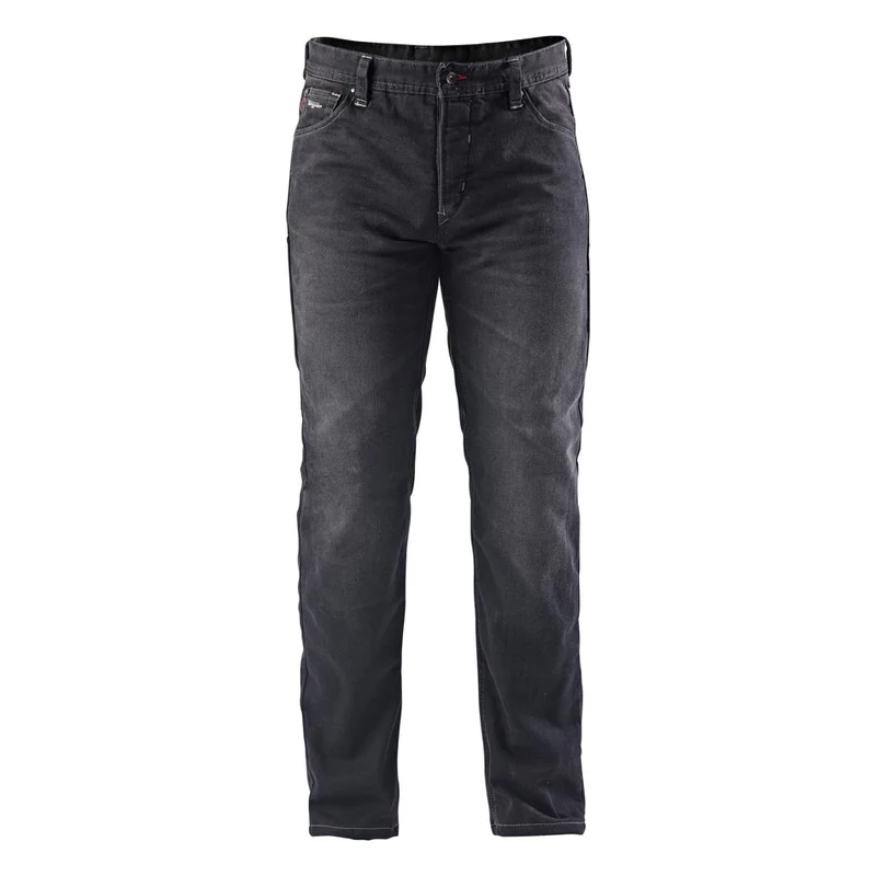 Jean Moto Kevlar Homme — Noir Straight | D3O® Ghost™ CE AA