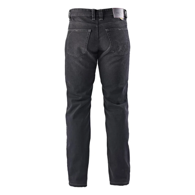 Jean Moto Kevlar Homme — Noir Straight | D3O® Ghost™ CE AA