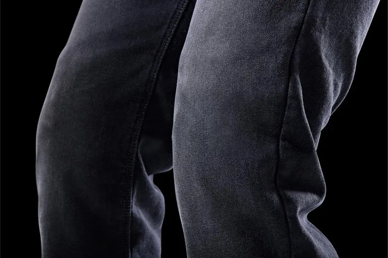 Jean Moto Kevlar Homme — Noir Straight | D3O® Ghost™ CE AA