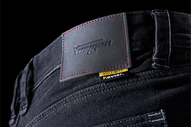 Jean Moto Kevlar Homme — Noir Straight | D3O® Ghost™ CE AA