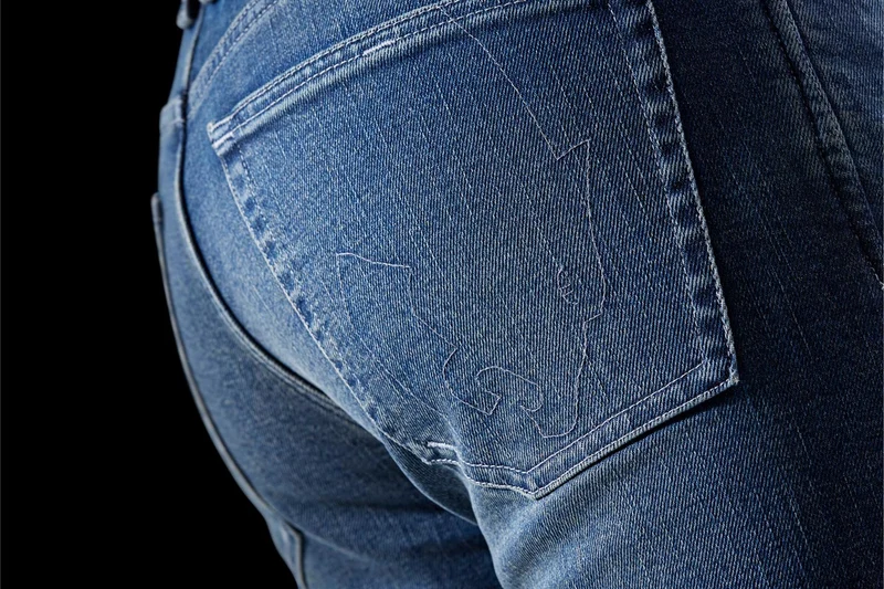 Jean Moto Kevlar Homme — New Dirty Straight | D3O® Ghost™ CE AA
