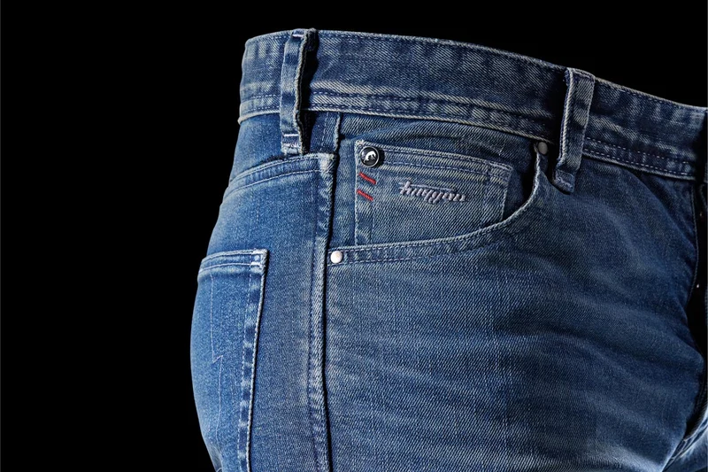Jean Moto Kevlar Homme — New Dirty Straight | D3O® Ghost™ CE AA