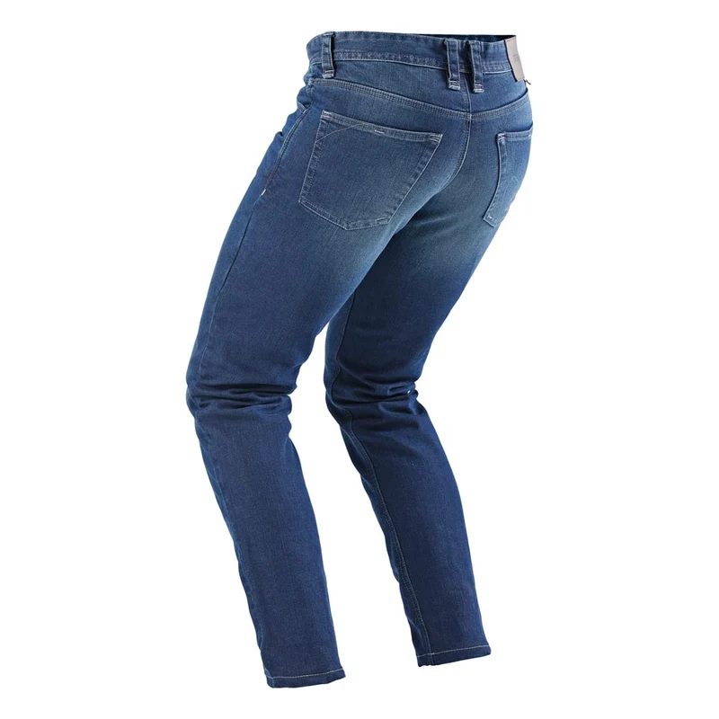Jean Moto Kevlar Homme — Medium Blue Straight | D3O® Ghost™ CE AA