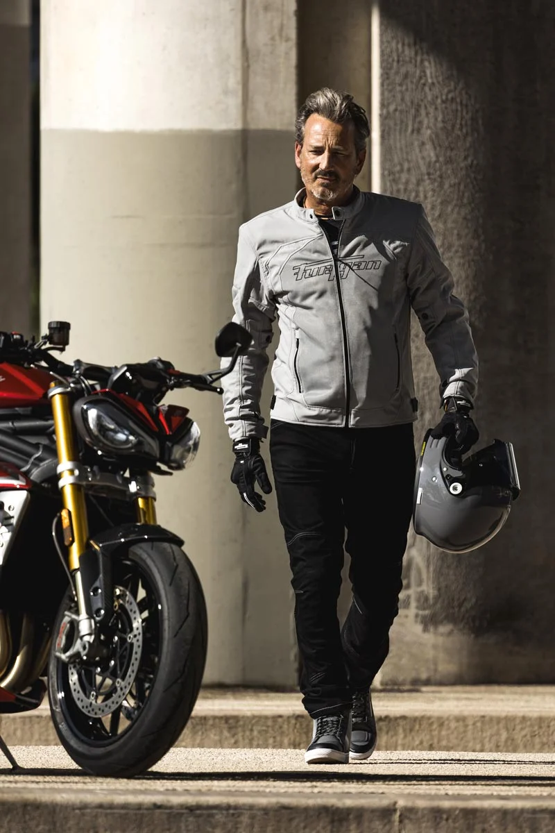 Pantalon Moto Homme Furygan D03 TAPERED Noir — CE A | Été
