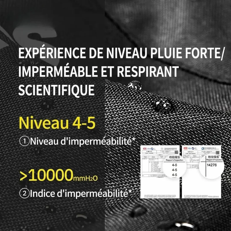 Pantalon Moto Textile imperméable — Protections CE Niveau 2 | SLT06