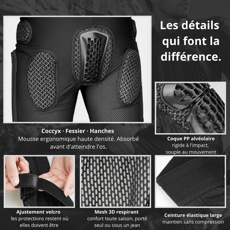 Pantalon de protection moto été | EIZOX Defender™