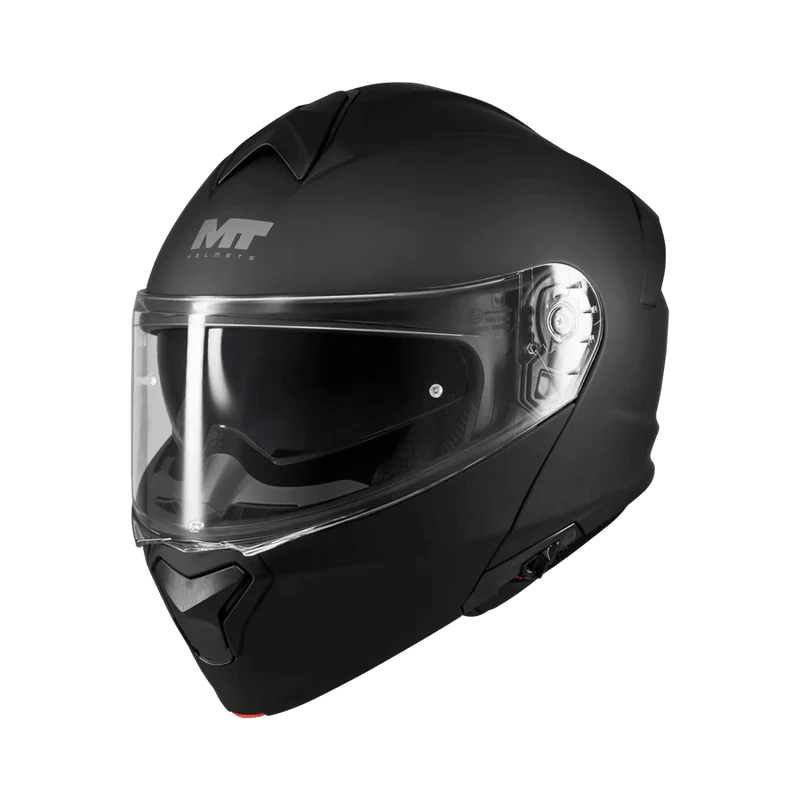 Casque Modulable MT Helmet Genesis SV Pure A1 Noir Mat - Homologué ECE 22.06